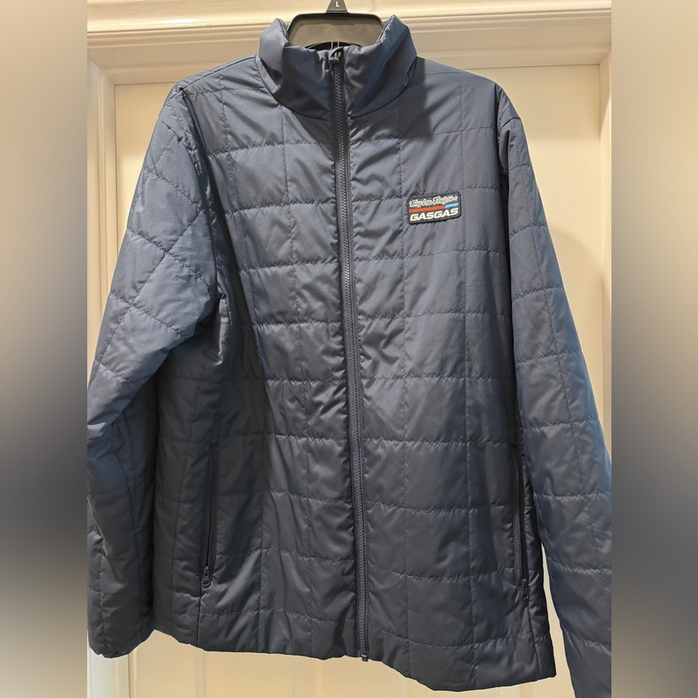 Troy Lee Designs GasGas Men’s lightweight puffer down jacket size Large